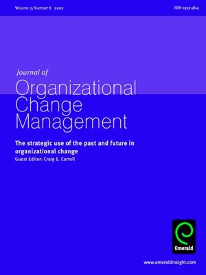 cover image of Journal of Change Management, Volume 15, Issue 6